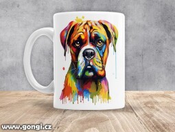 Hrnek - 0268 - Německý boxer